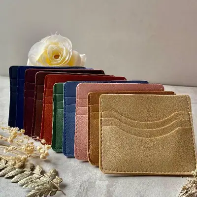 Card Holder 3 Slot Aesthetic Wave