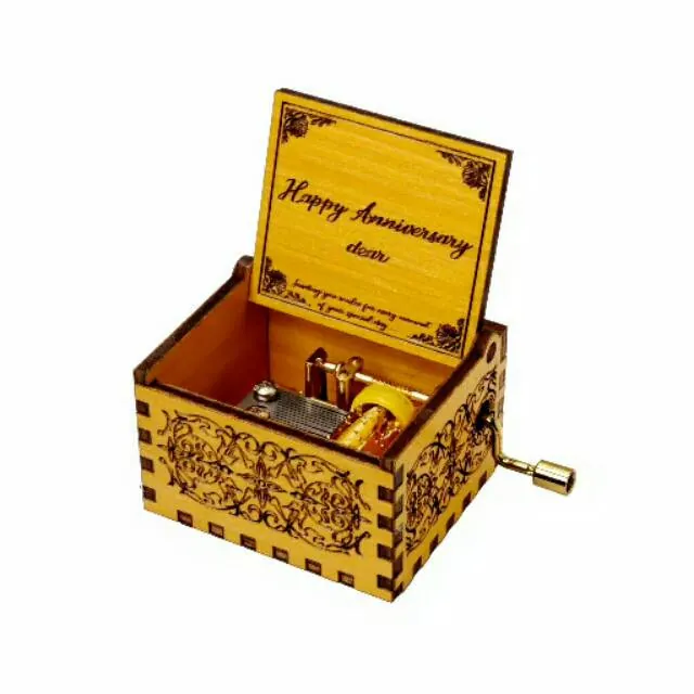 Kotak Musik 6x5x4, Tulisan Saja
